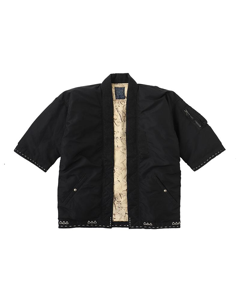 ジャケット/アウターVISVIM SANJURO KIMONO BLACK サイズ2